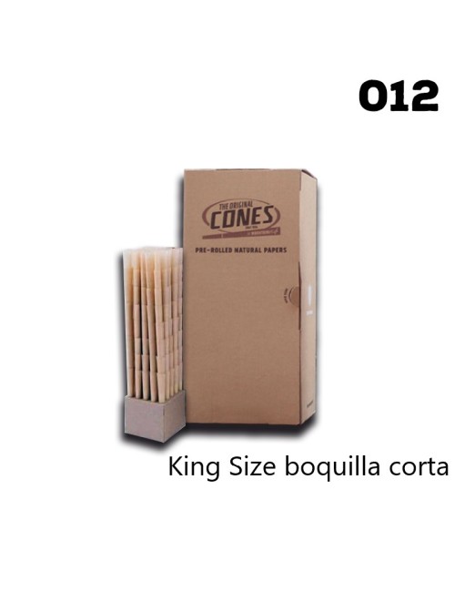 Cones 1,3g Papel Brown Caja (0012) (1.000uds) (Cones)