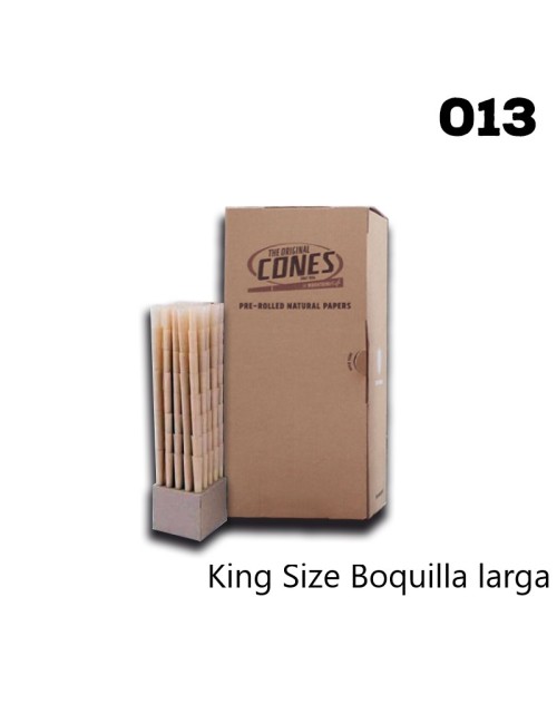 Cones 1,3g Papel Brown Caja (0013) (800uds) (Cones)