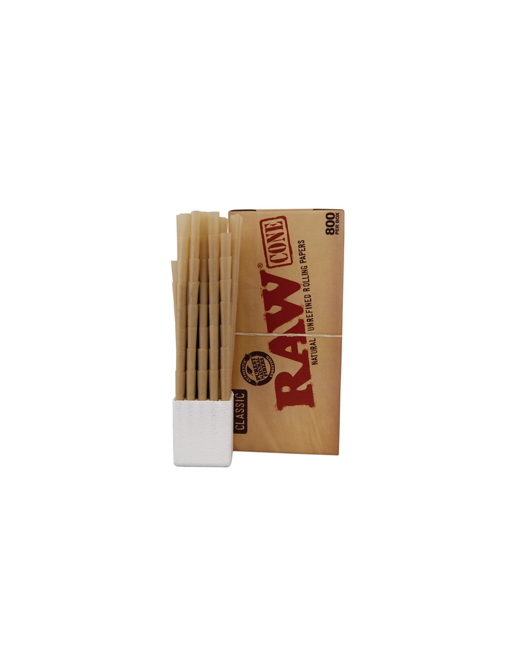 Conos Raw Classic King Size 800 unidades (Raw) Conos Raw Classic King Size 800 unidades (Raw)