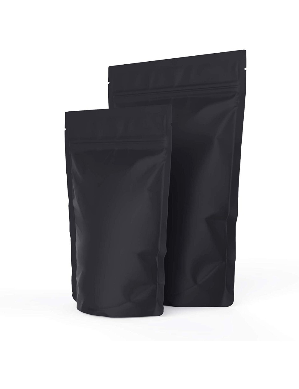 Bolsa Zip Mylar Negra Metalizada (50uds) Bolsa Zip Mylar Negra Metalizada (50uds)