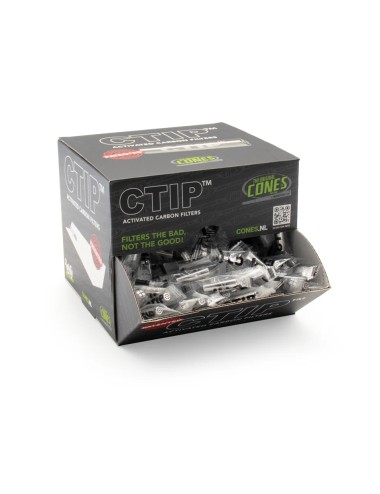 Filtros Carbón Aluminio CTIP Display (500uds) (Cones)