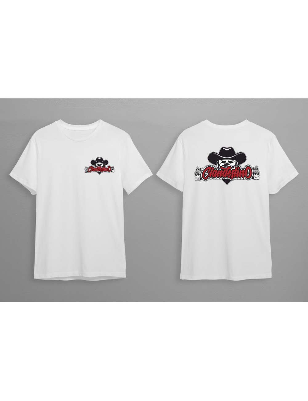 Camiseta Clandestino Blanca