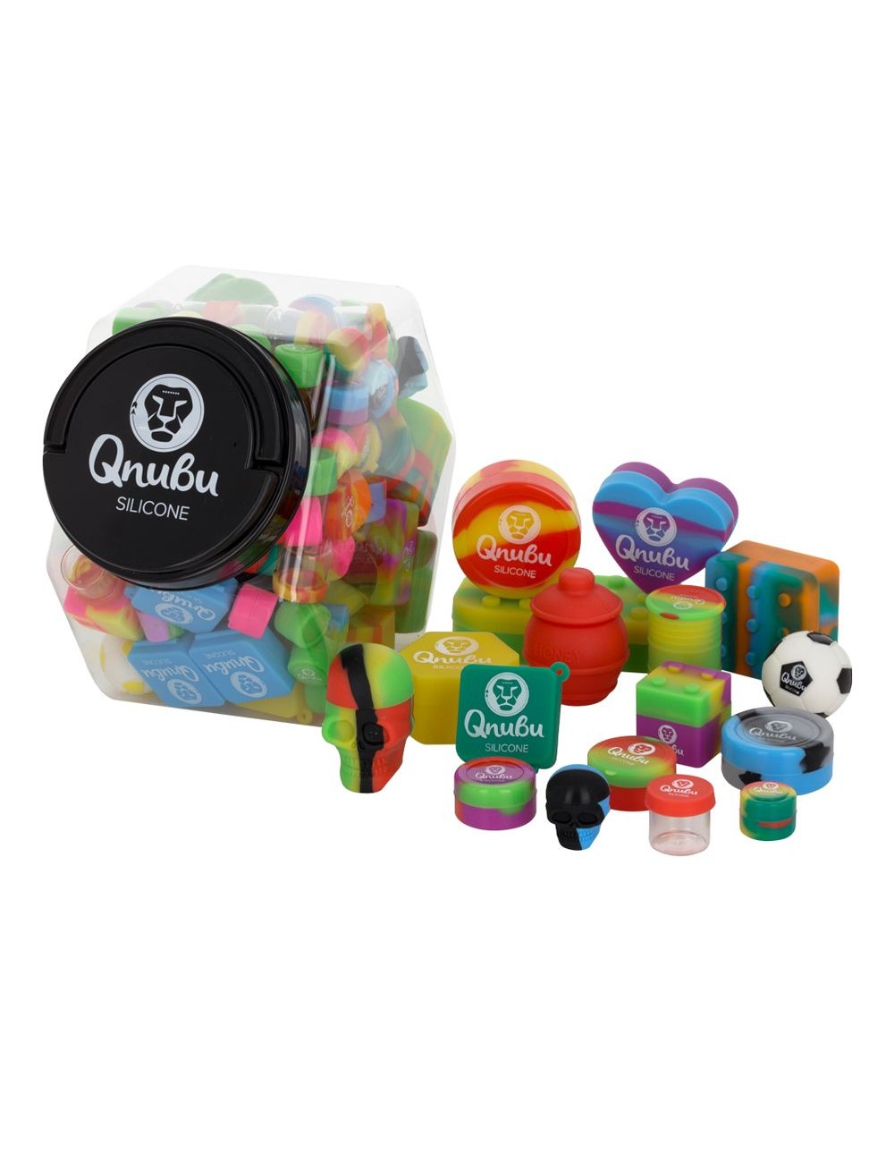 Bote Silicone Mix (Display XL) 139 unidades (Qnubu) Bote Silicone Mix (Display XL) 139 unidades (Qnubu)