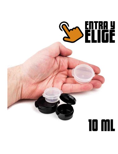 Bote 10ml con tapa (500 unidades)
