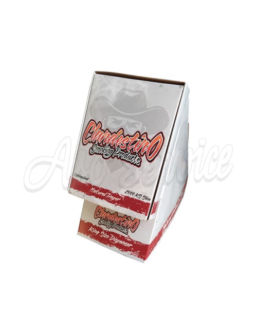 Dispensador + Recarga 2.000 Papeles Brown King Size (Clandestino)