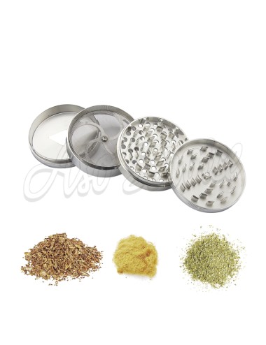 Grinder Metal Maxi Grinder XXL 100mm Silver (Champ High)
