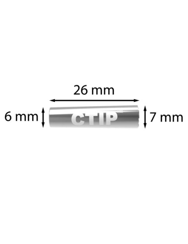 Filtros Carbón Aluminio CTIP Bolsa (25uds) (Cones)