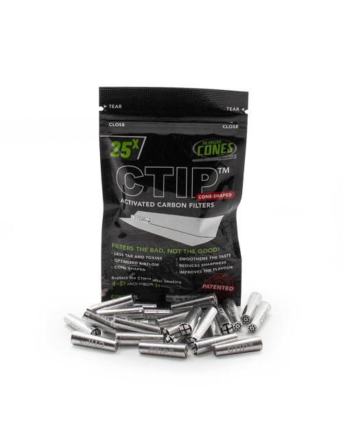 Filtros Carbón Aluminio CTIP Bolsa (25uds) (Cones)