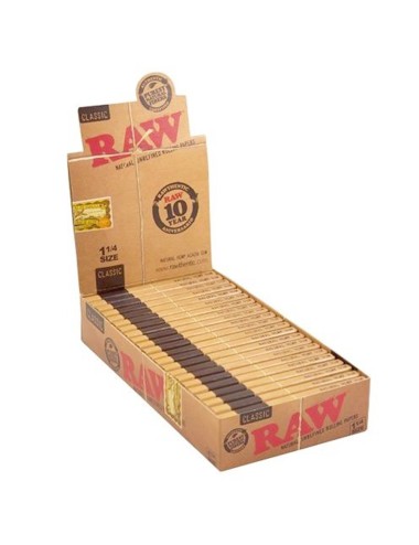 Papel 1 1/4 50 Papeles (24uds) (Raw)