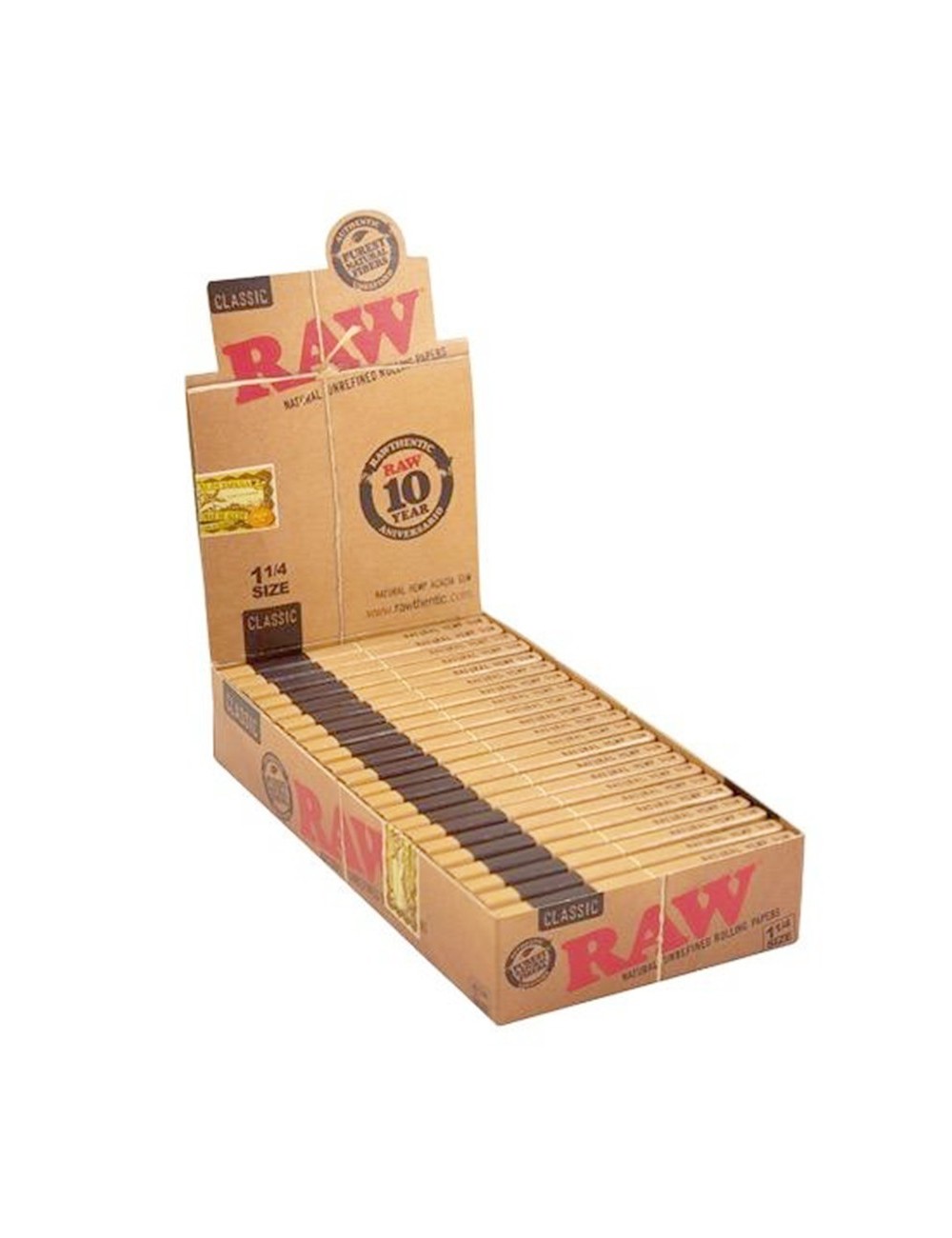 Papel 1 1/4 50 Papeles (24uds) (Raw) Papel 1 1/4 50 Papeles (24uds) (Raw)