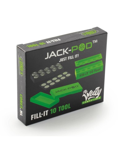 Fill-It 10 + Stash-10 Jack-Pods Box Display x 10 (1ud) (Cones)