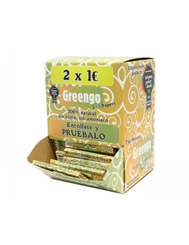 Papel Expositor 1 1/4 (100uds) (Greengo)
