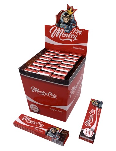 Papel Monkey King Size + Tips - PACK Cola (24 Libritos)