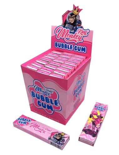 Papel Monkey King Size + Tips - PACK Bubble Gum (24 Libritos)