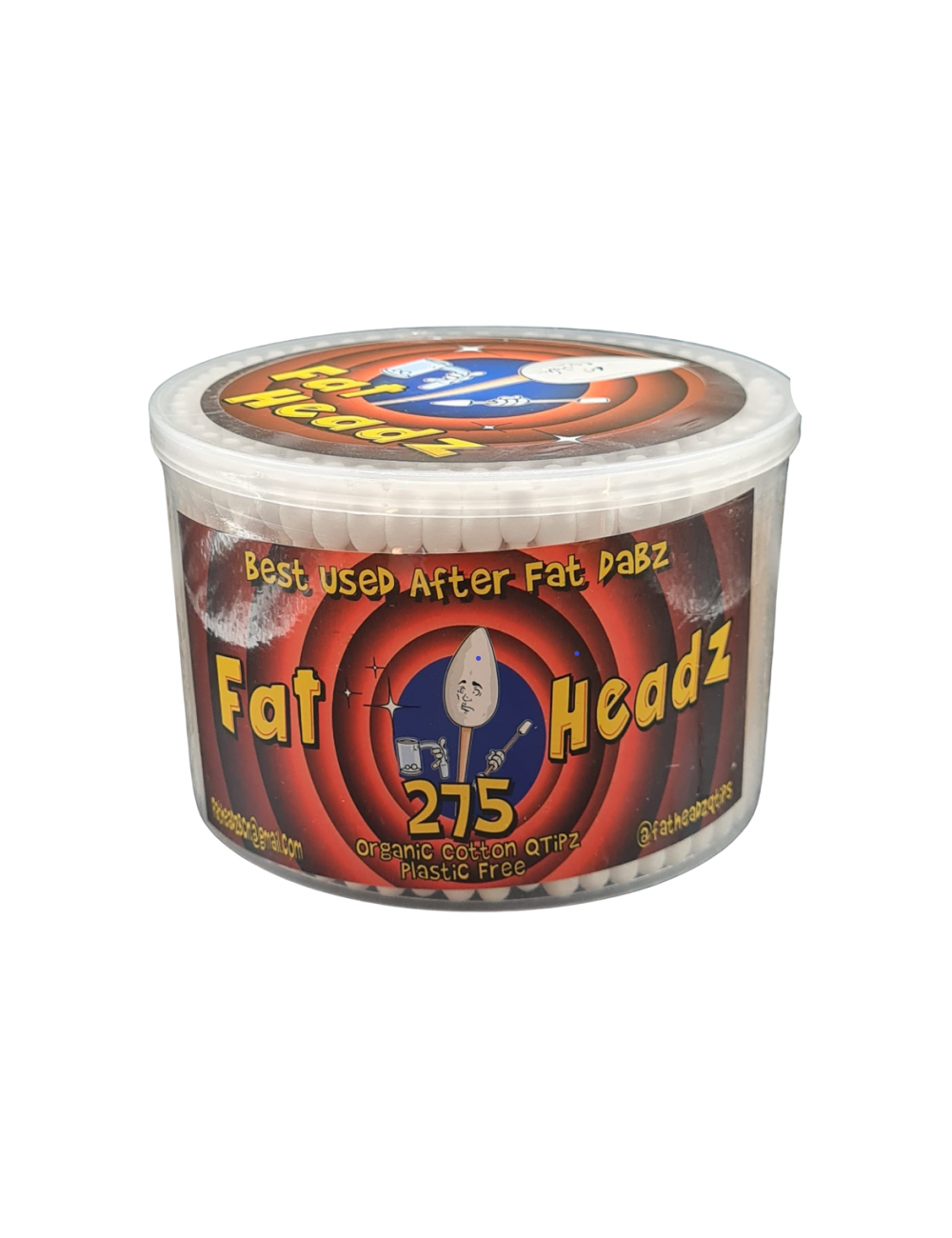 Bastoncillos Fat Headz Q-TIPS (275 unidades) Bastoncillos Fat Headz Q-TIPS (275 unidades)