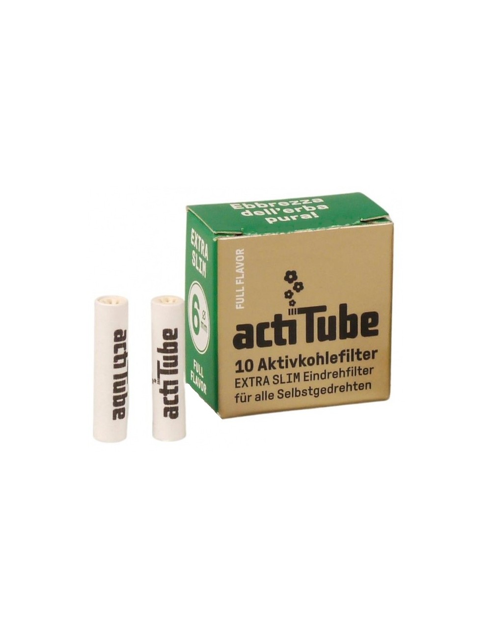 Filtros Carbón Tune Xtra-Slim 0.6mm (Caja 50uds) (ActiTube) Filtros Carbón Tune Xtra-Slim 0.6mm (Caja 50uds) (ActiTube)