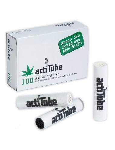 Filtros Carbón Tune Regular 0.8mm (Caja 100uds) (ActiTube)