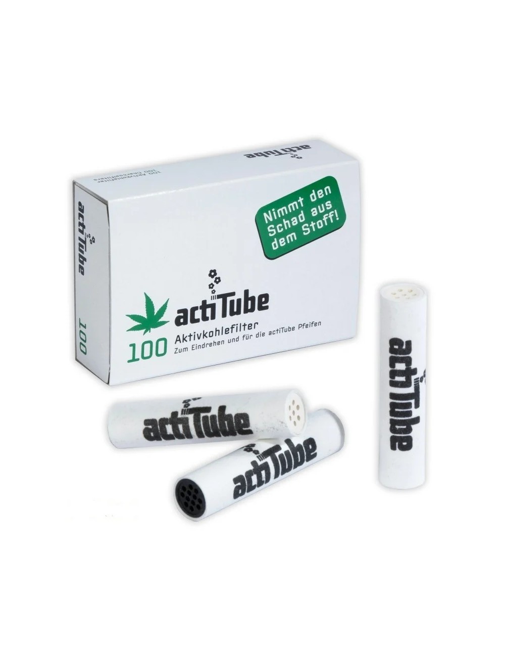 Filtros Carbón Tune Regular 0.8mm (Caja 100uds) (ActiTube) Filtros Carbón Tune Regular 0.8mm (Caja 100uds) (ActiTube)