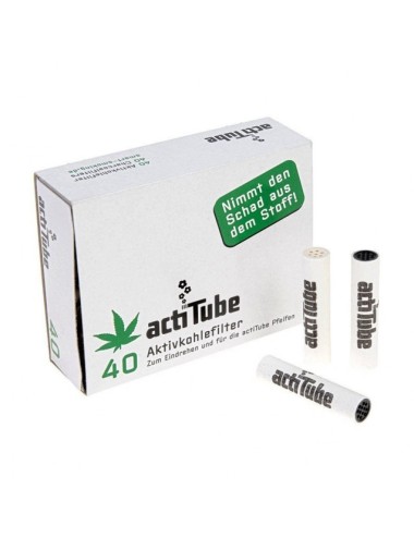 Filtros Carbón Tune Regular 0.8mm (Caja 40uds) (ActiTube)
