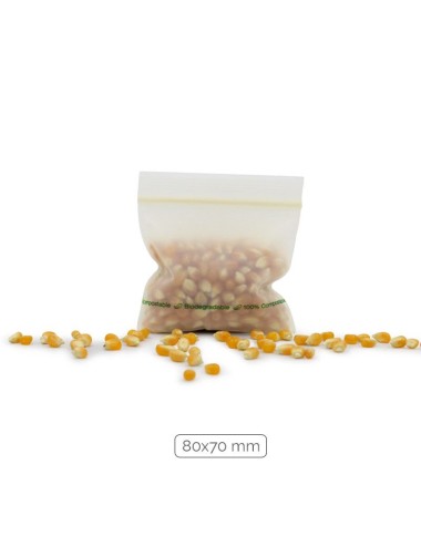 Bolsa Zip Biodegradables 80x70mm (1.000uds)