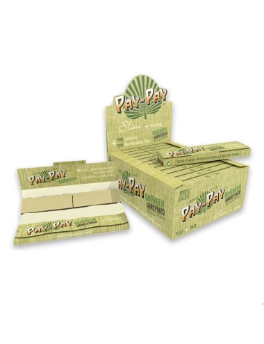 Papel Gogreen Slim Genuine + Filtros (24uds) (Pay-Pay)