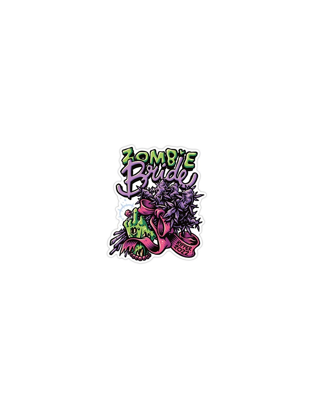Pegatina Zombie Bride (Ripper) Pegatina Zombie Bride (Ripper)