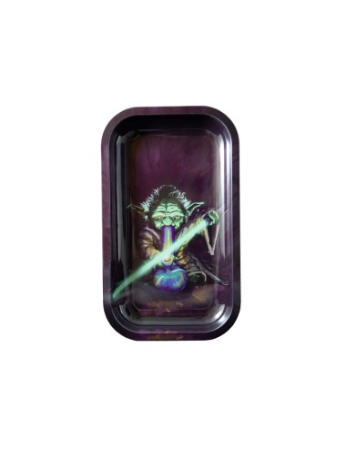 Bandeja Metálica - Yoda 27x16cm