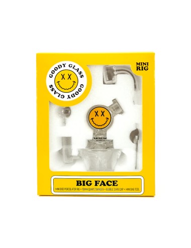 Pipa Cristal Mini Kit 4 Piezas  (Goody Glass)