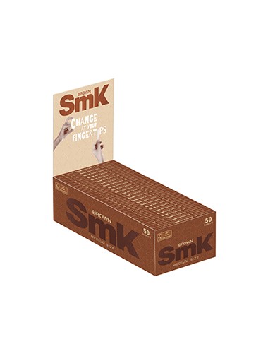 Papel SMK 1 1/4 Brown (50uds)