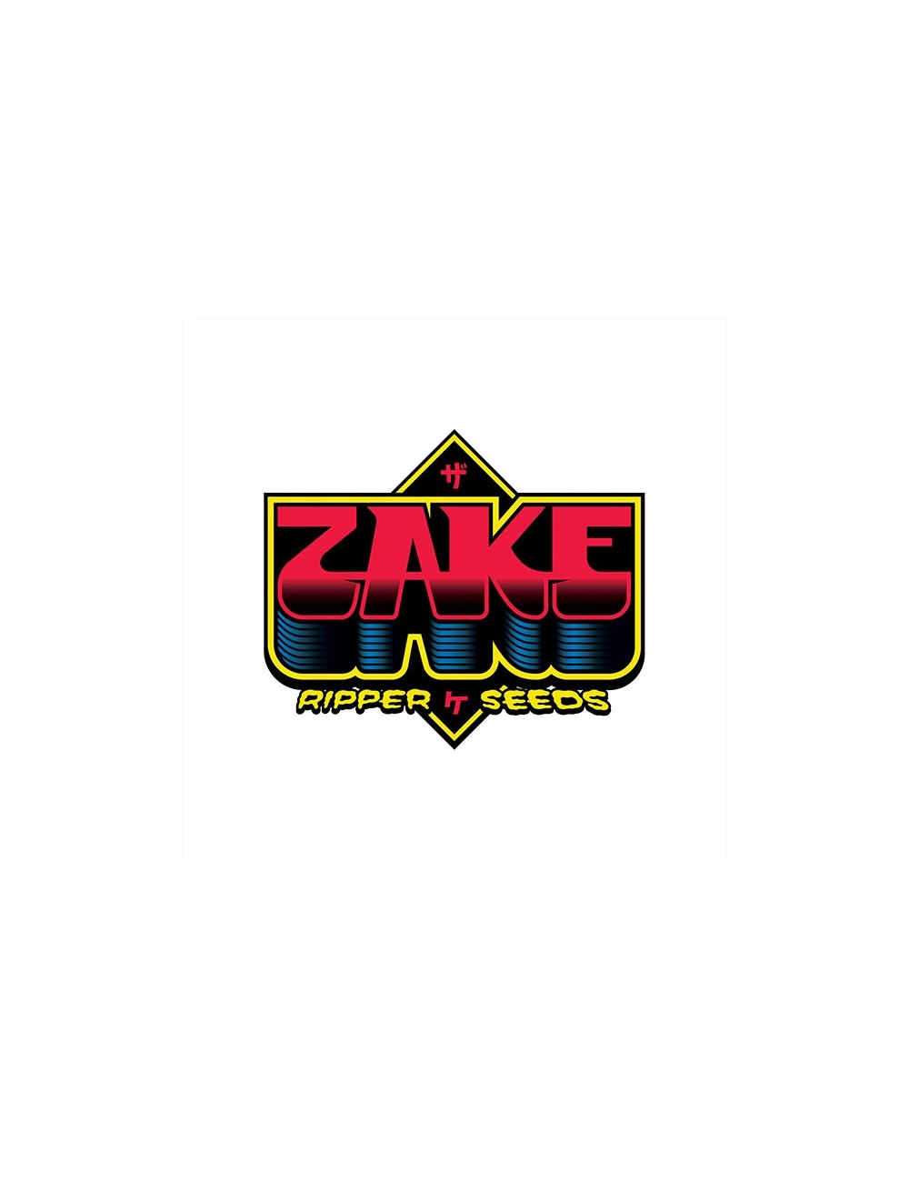 Pegatina Zake Ripper Seeds Pegatina Zake Ripper Seeds