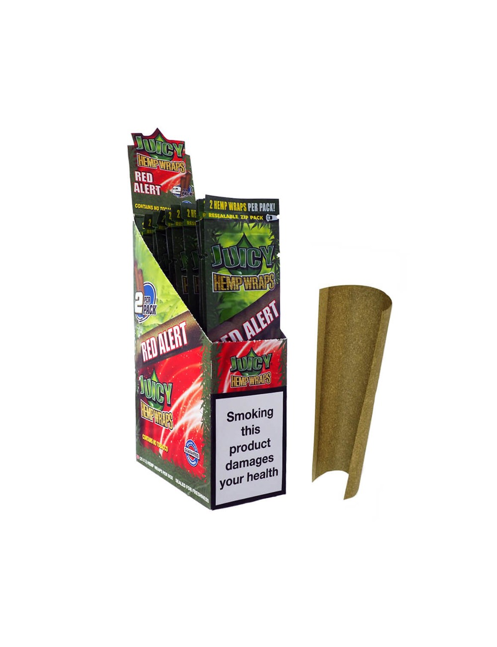 Papel Sabores (Juicy Hemp Wraps) Red Alert (Fresa) (2x25) Papel Sabores (Juicy Hemp Wraps) Red Alert (Fresa) (2x25)