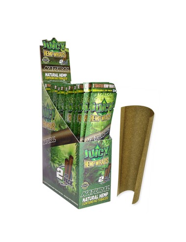 Papel Sabores (Juicy Hemp Wraps) Original (Hemp) (2x25)