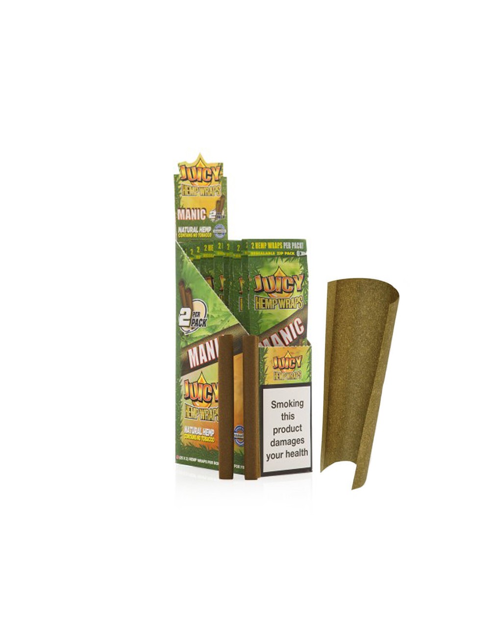 Papel Sabores (Juicy Hemp Wraps) Manic (Mango & Papaya) (2x25)
