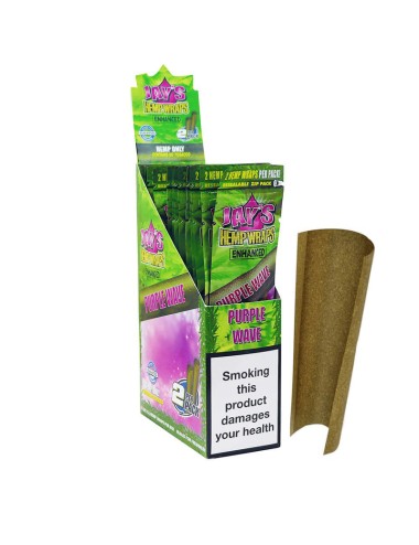 Papel Sabores (Juicy Hemp Wraps) Purple (Uva) (2x25)