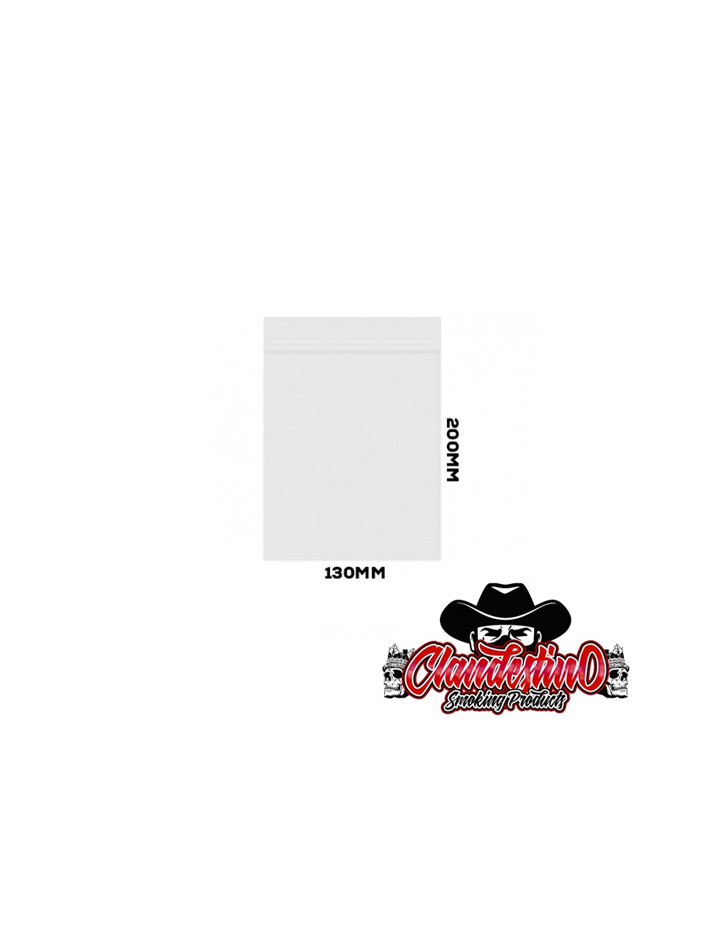 Bolsa Zip 130X200mm x 0,9mic (1.000uds) (Clandestino)