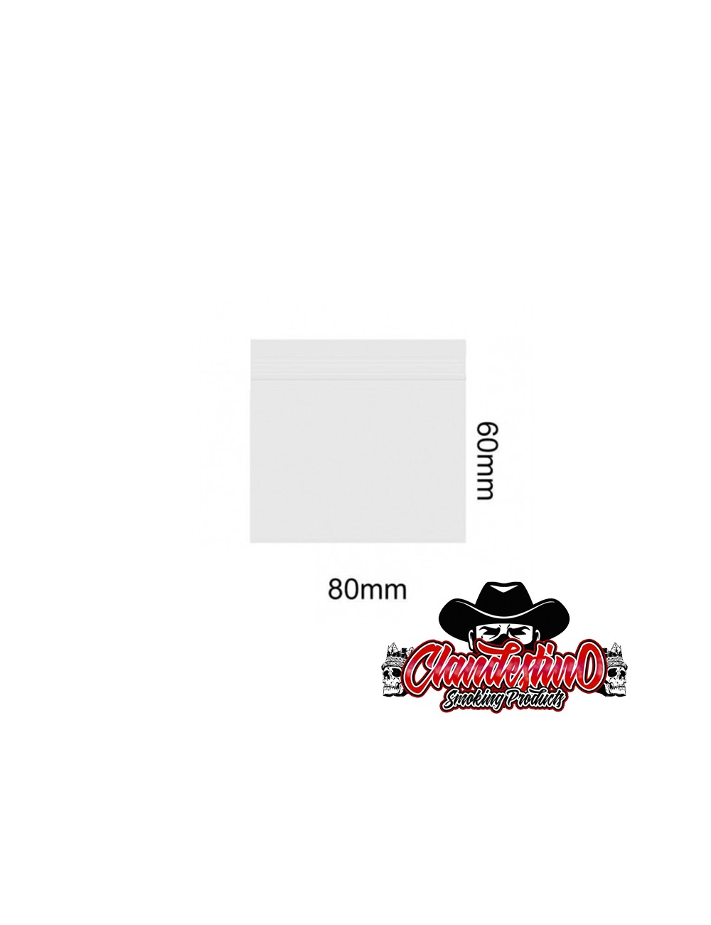 Bolsa Zip 80x60mm x 0,9mic (1.000uds) (Clandestino)