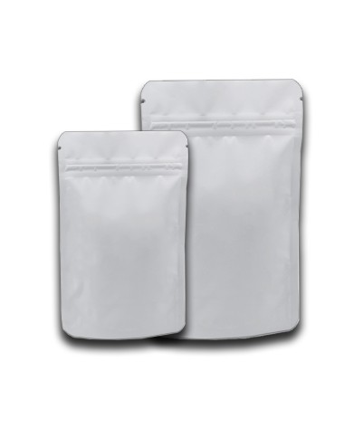 Bolsa Zip  Mylar Blanca  (50uds)
