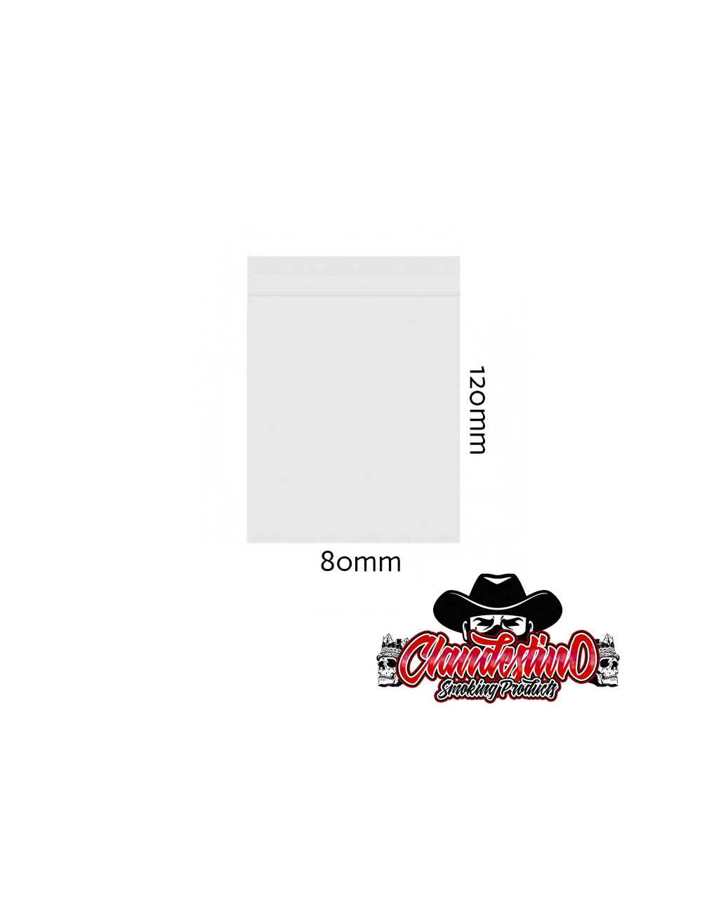 Bolsa Zip 80x120mm x 0,9mic (1.000uds) (Clandestino) Bolsa Zip 80x120mm x 0,9mic (1.000uds) (Clandestino)