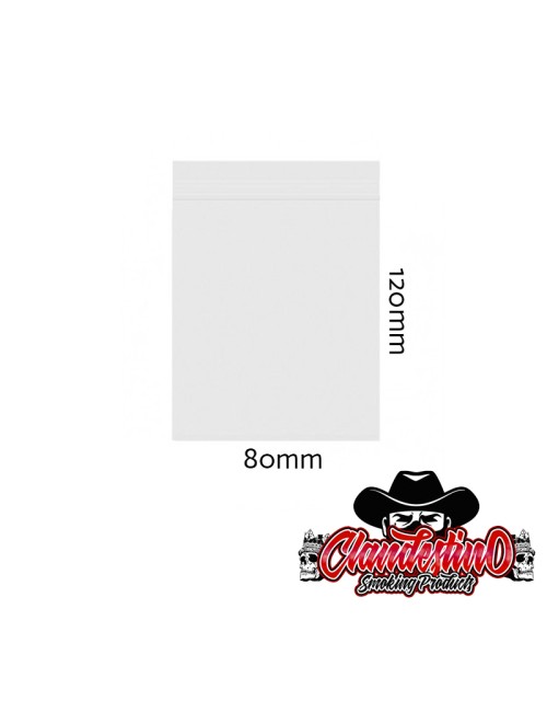 Bolsa Zip 80x120mm x 0,9mic (1.000uds) (Clandestino)