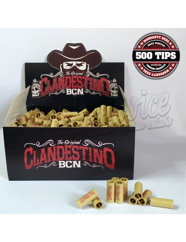 Tips Pre Rolled 500 unidades (Clandestino)