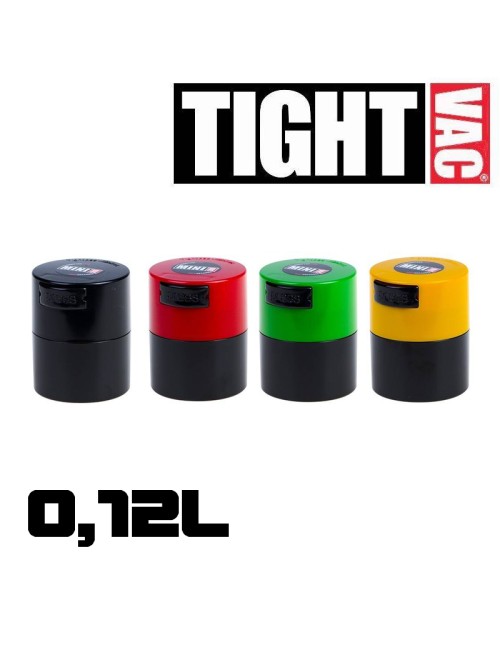 Bote Hermético Negro 0,12L unidad (Tightvac)