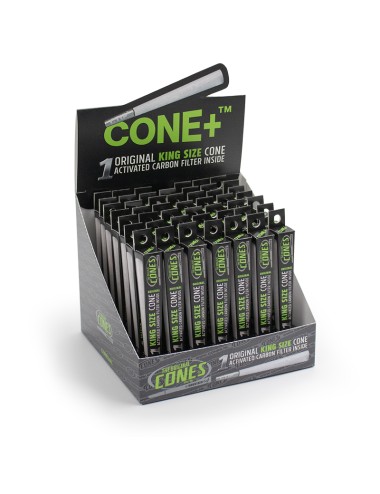 Cones 1,3g King Size blanco con CTIP Display (48uds) (Cones)