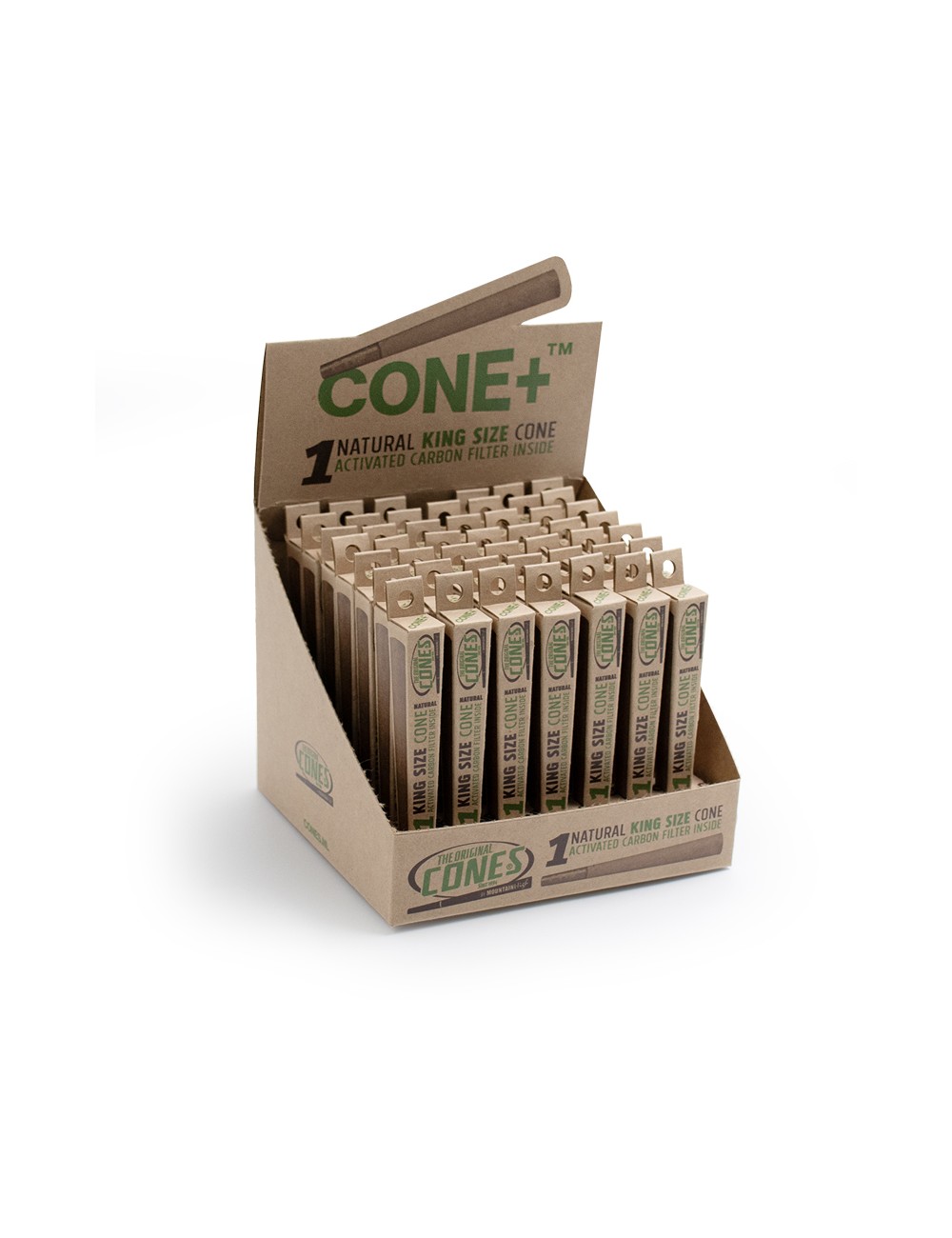 Cones 1,3g Natural King Size con CTIP Display (48uds) (Cones) Cones 1,3g Natural King Size con CTIP Display (48uds) (Cones)