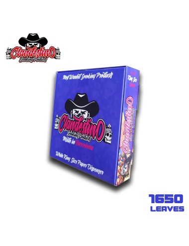 Recarga Dispensador Solid (King Size Slim) Blanco 1.650 Papeles (Clandestino)