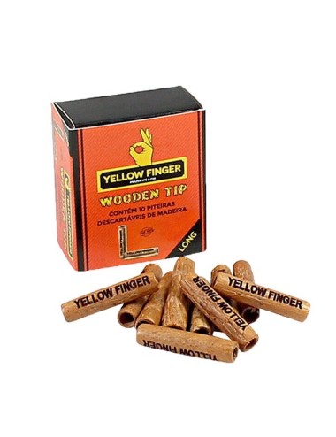 Boquillas Madera Long (10uds) (Santello)