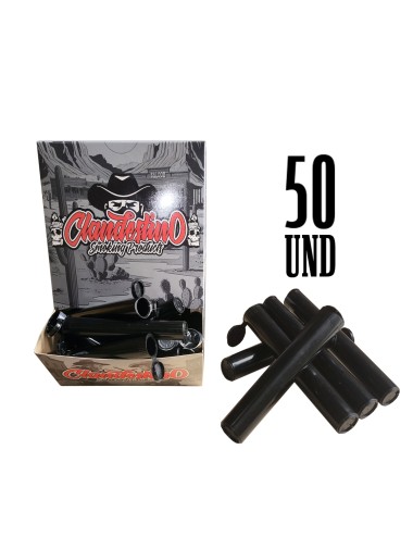 Funda Portaconos POP TOP negro  (50uds) (Clandestino)