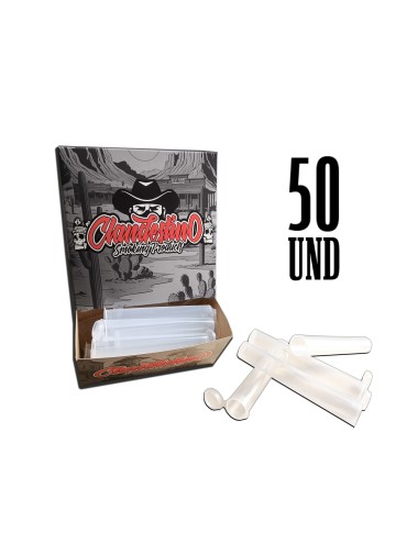 Funda Portaconos POP TOP transparente  (50uds) (Clandestino)