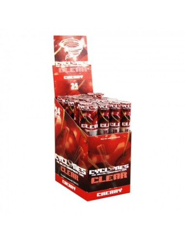 Cyclones clear Cherry ( Cereza ) 24 unidades
