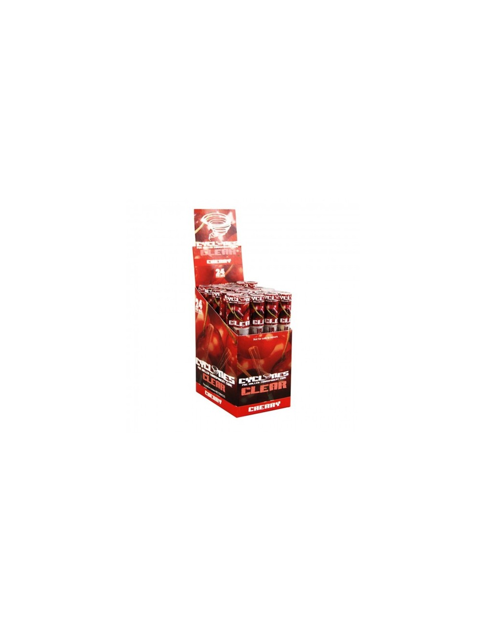 Cyclones clear Cherry ( Cereza ) 24 unidades Cyclones clear Cherry ( Cereza ) 24 unidades