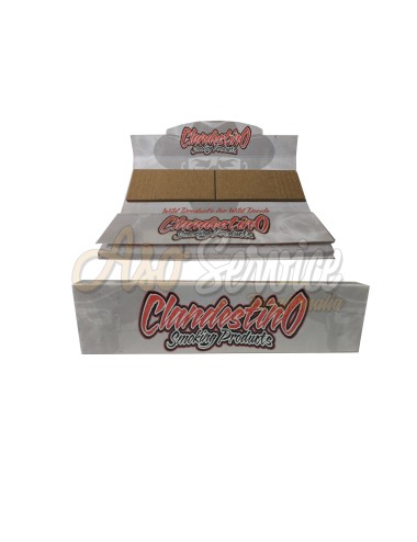 Papel King Size Slim Brown + Tips Boquillas- librito (Clandestino)